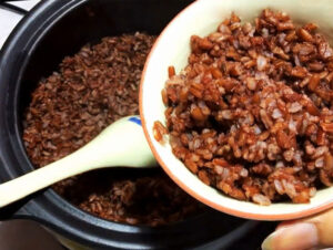 Cách nấu gạo lứt ngon.